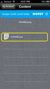 چگونه فایل های زیپ را در iphone دانلود و باز کنیم 12 Open-Dropbox-File-323x575
