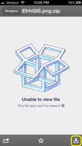 چگونه فایل های زیپ را در iphone دانلود و باز کنیم 16 Select-Save-Dropbox-323x575